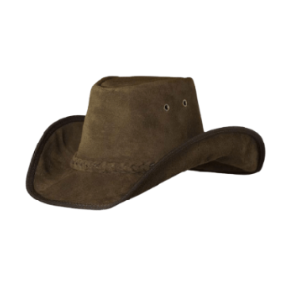 Australia Foldaway Leather Hat – Compact and Stylish for Travel