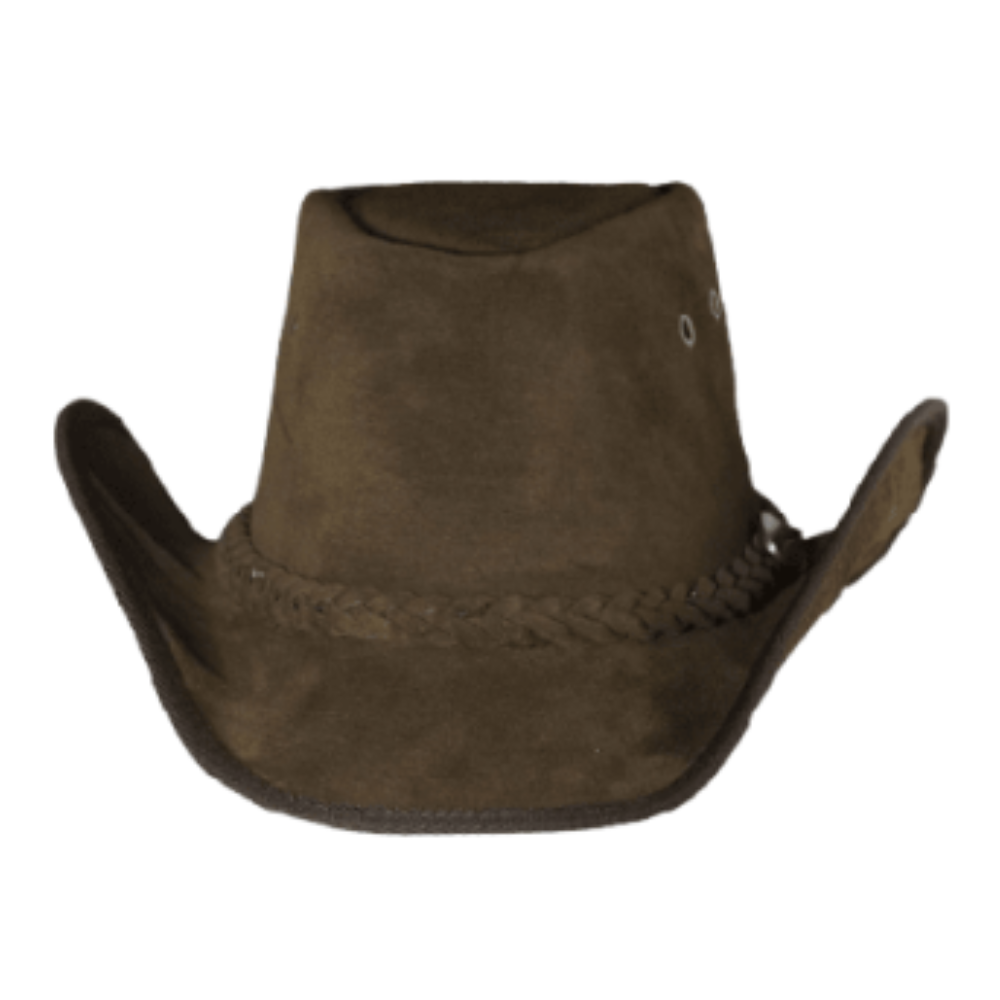 Foldaway Leather Hat from Australia – Durable and Easy to Pack
