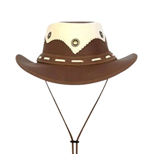 Two-Tone Cowboy Hat, Western Hat, Fashion Accessory







