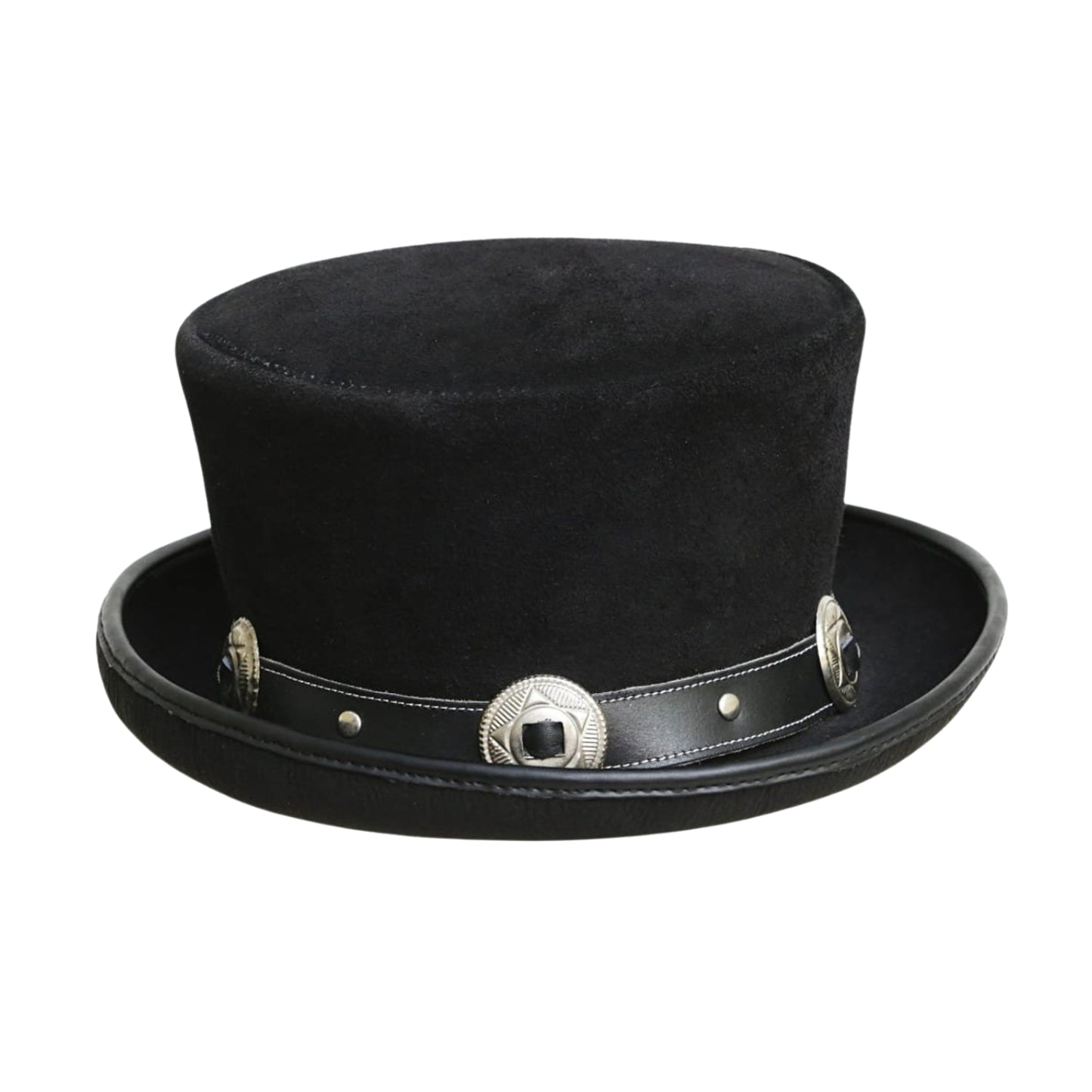 Rocker Suede Leather Top Hat – Brit Hats