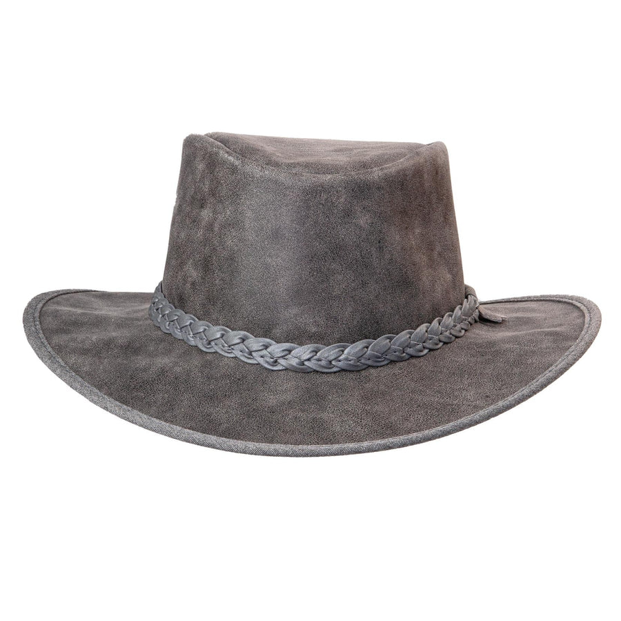 Vintage Cowboy Hat, Leather Hat